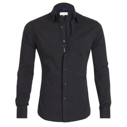 Hardfell | wrinkle-free shirt with concealed zipper
