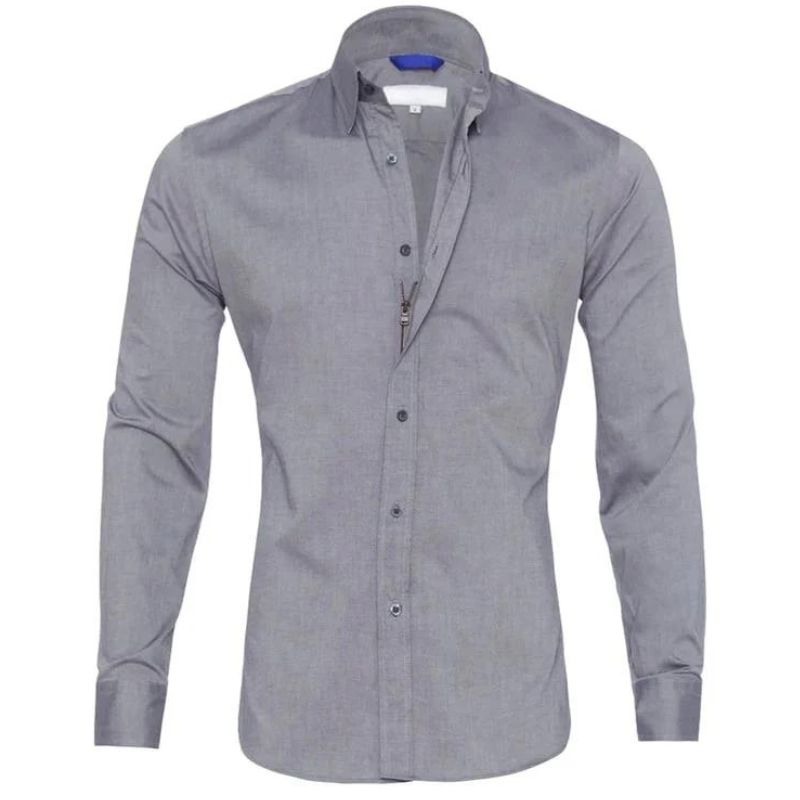 Hardfell | wrinkle-free shirt with concealed zipper