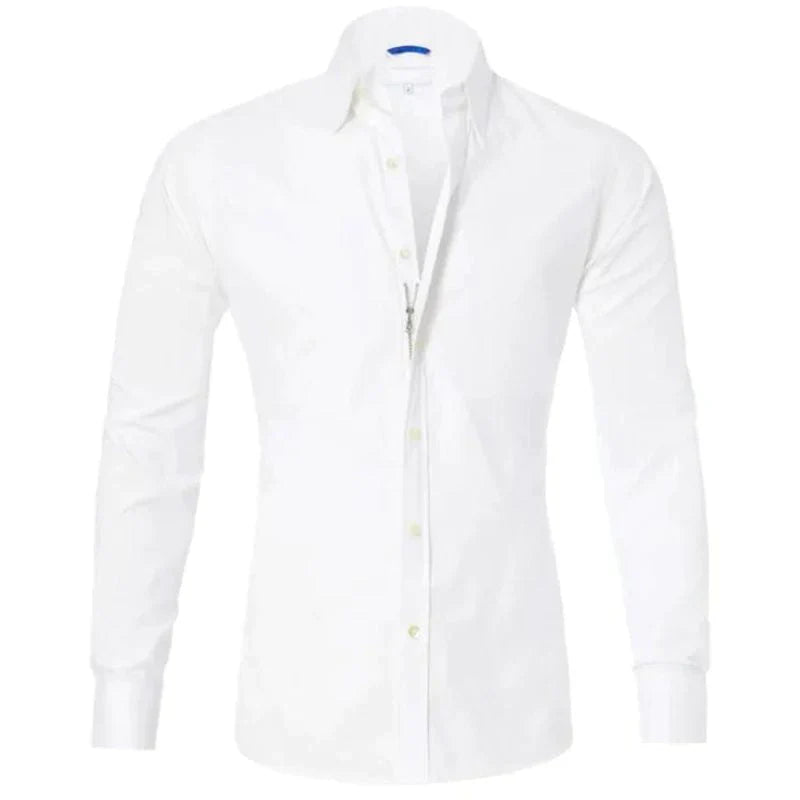 Hardfell | Wrinkle-free shirt with zipper