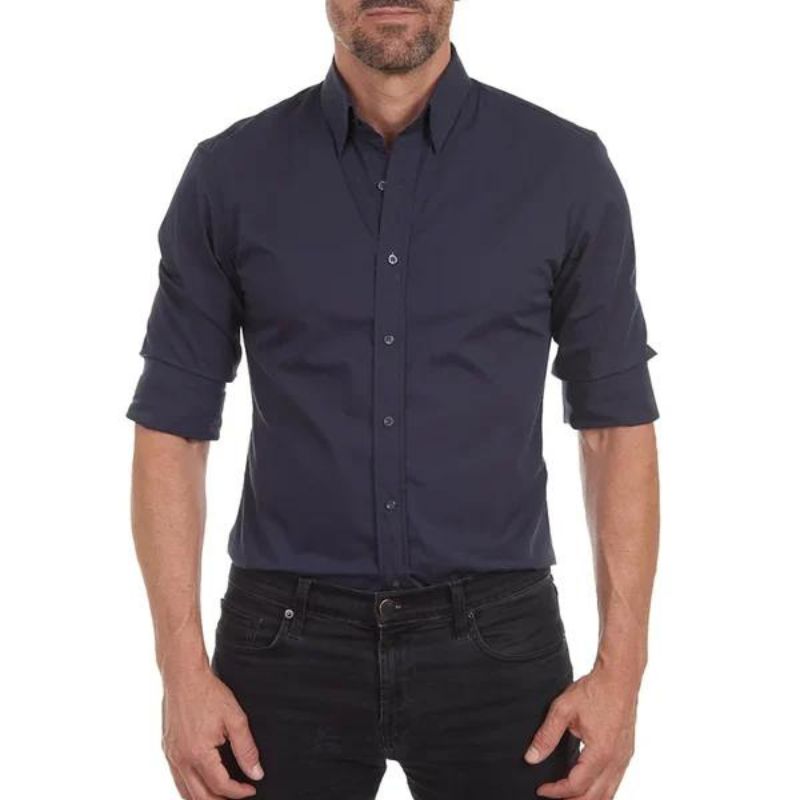 Hardfell | wrinkle-free shirt with concealed zipper