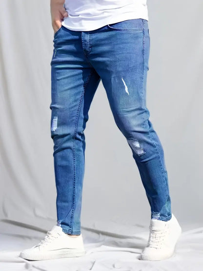 Hardfell | Ethan - skinny jeans with rips for spring