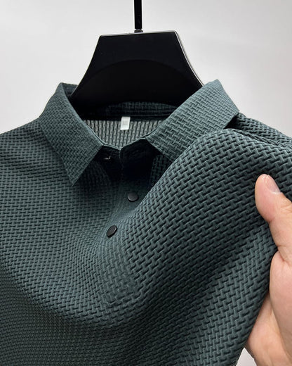 Hardfell | Isaak's Ice Silk Polo Shirt