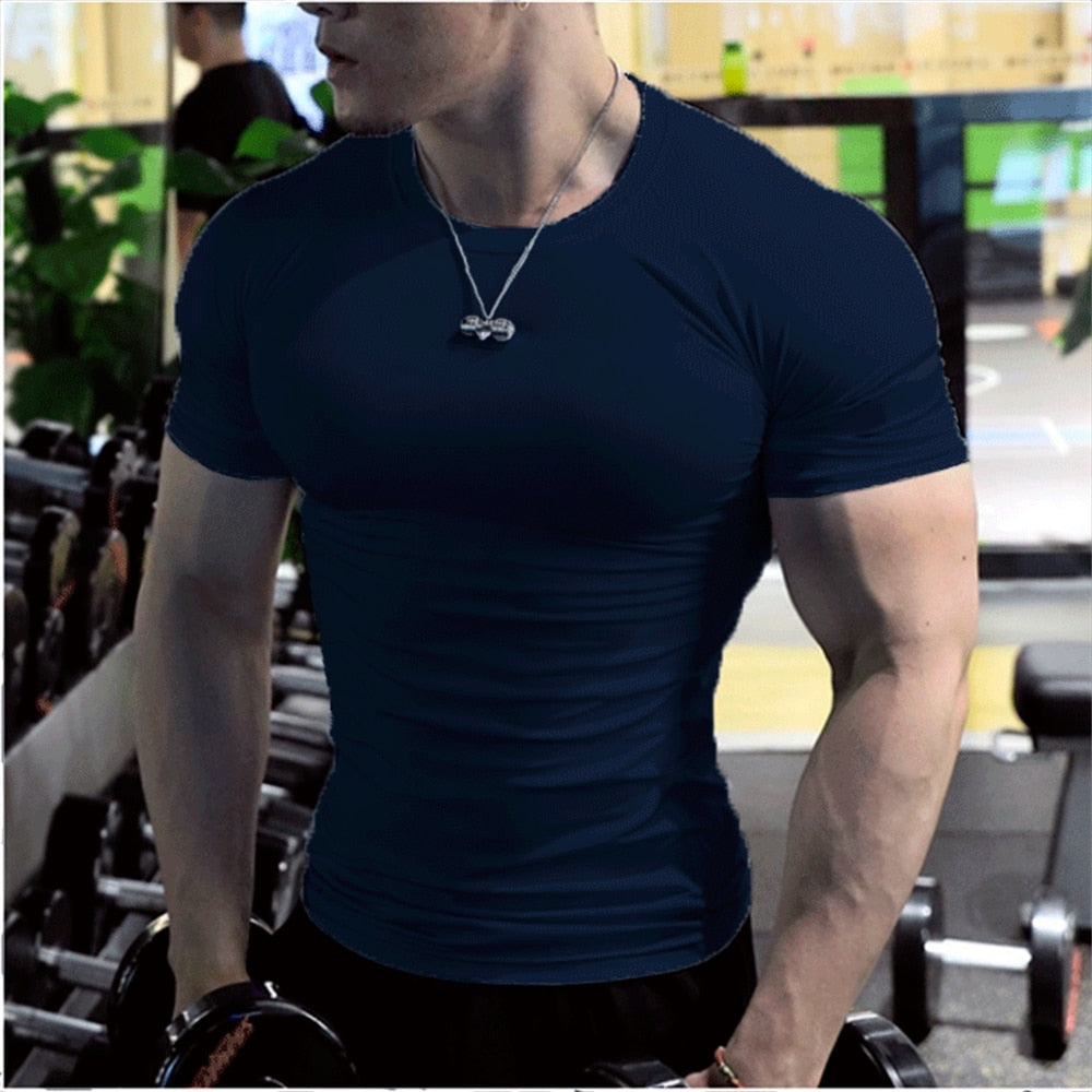 Hardfell | Luka's men's short-sleeved fitness T-shirt for sports and training in the gym