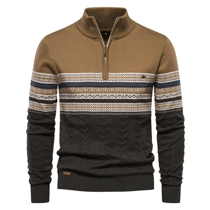 Hardfell | Sweater with retro pattern