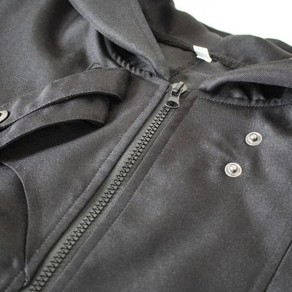 Hardfell | Punk men's hooded jacket