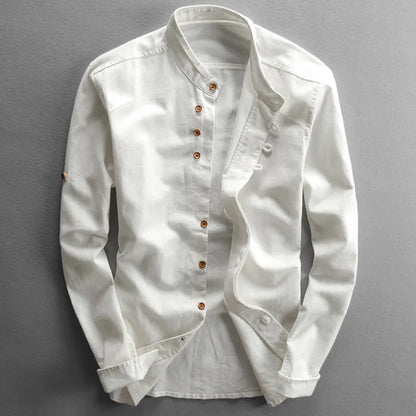 Hardfell | Japanese linen shirt in" Katana" style