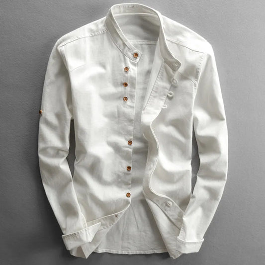 Hardfell | Japanese linen shirt in" Katana" style