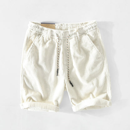 Hardfell | Khaki corduroy shorts