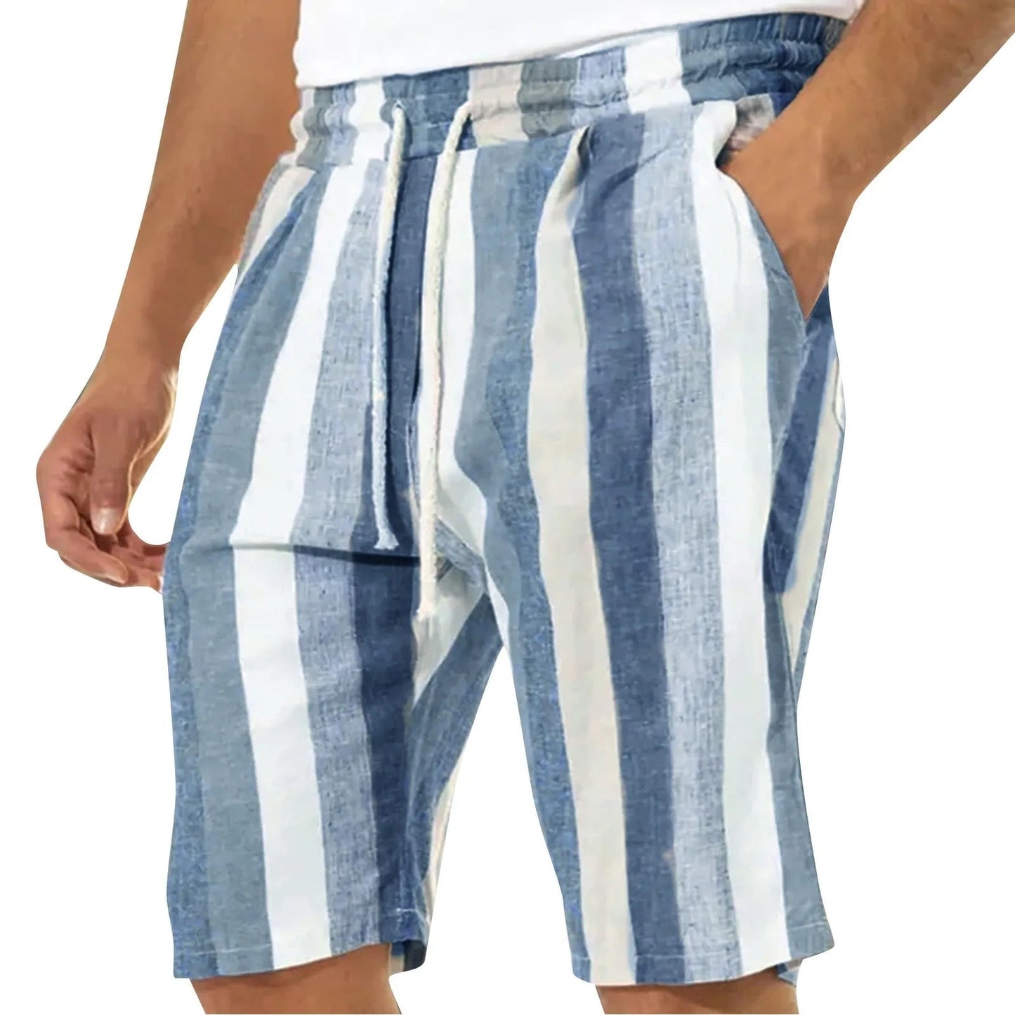 Hardfell | Striped summer beach shorts