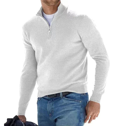 Hardfell | Tom Polo - stylish zipper sweater for men (italian design)