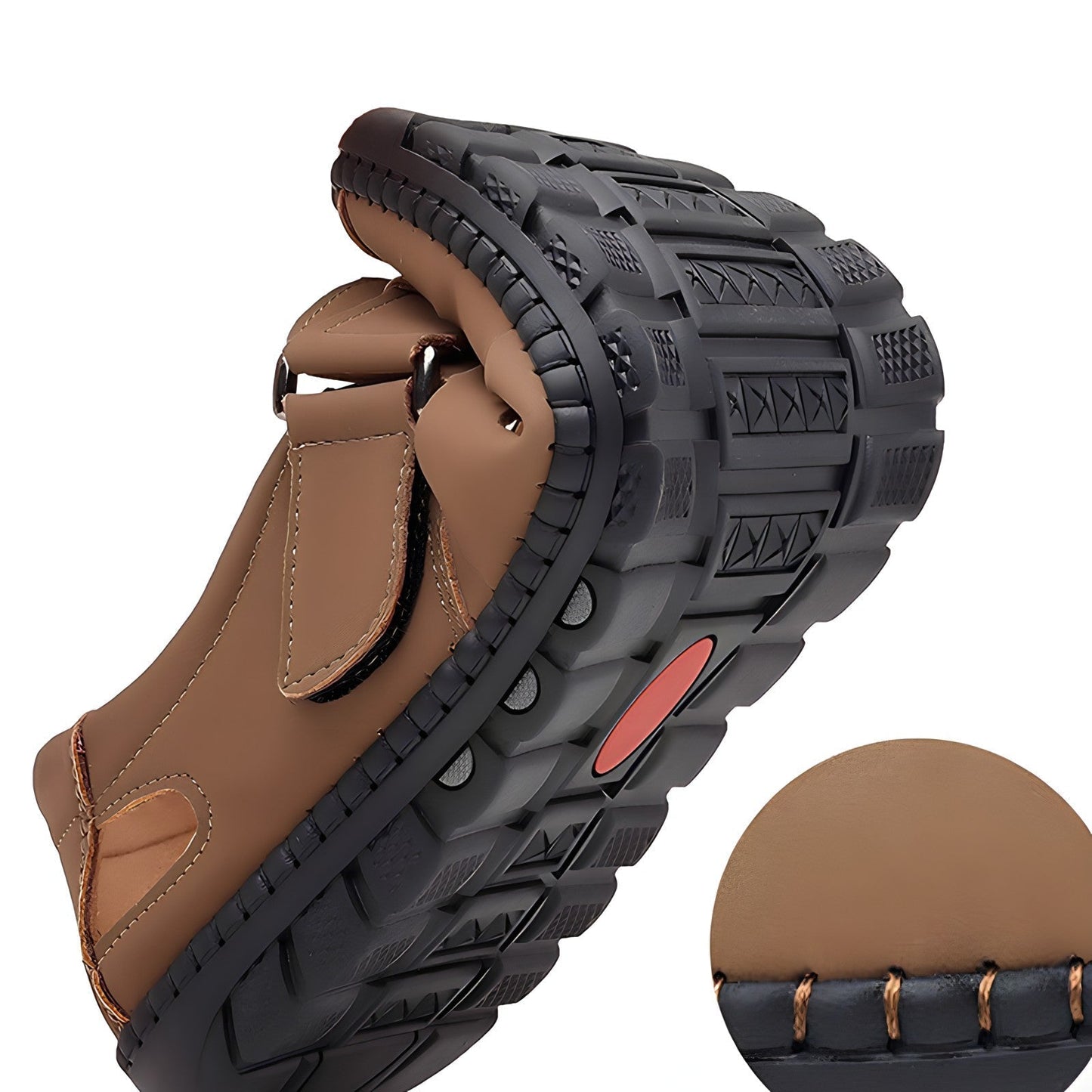 Hardfell | Stylish leather hollow sandals