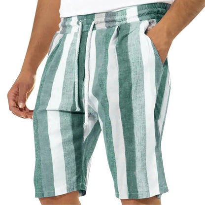 Hardfell | Striped summer beach shorts