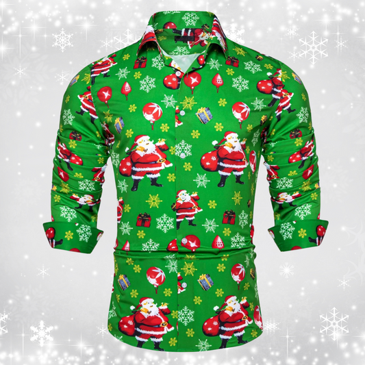 Hardfell | Christmas graphic print shirt