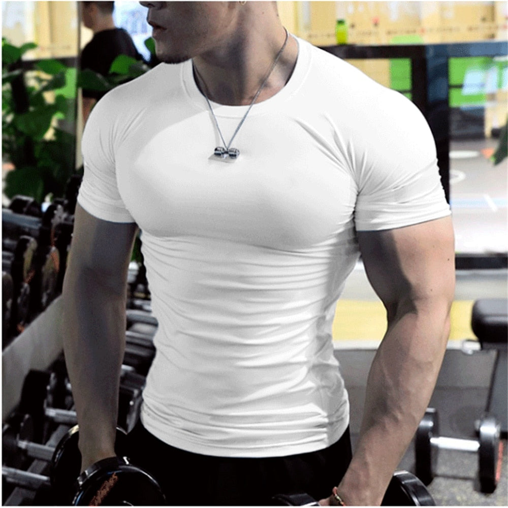 Hardfell | Luka's men's short-sleeved fitness T-shirt for sports and training in the gym