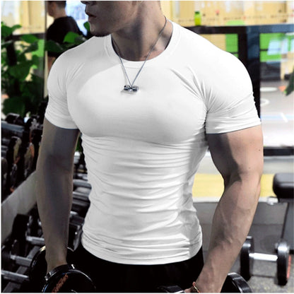 Hardfell | Luka's men's short-sleeved fitness T-shirt for sports and training in the gym
