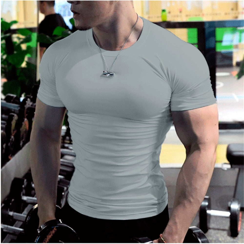 Hardfell | Luka's men's short-sleeved fitness T-shirt for sports and training in the gym