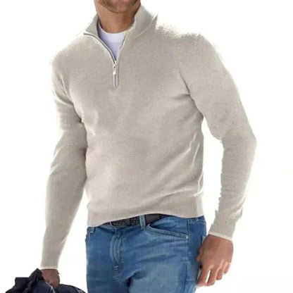 Hardfell | Tom Polo - stylish zipper sweater for men (italian design)