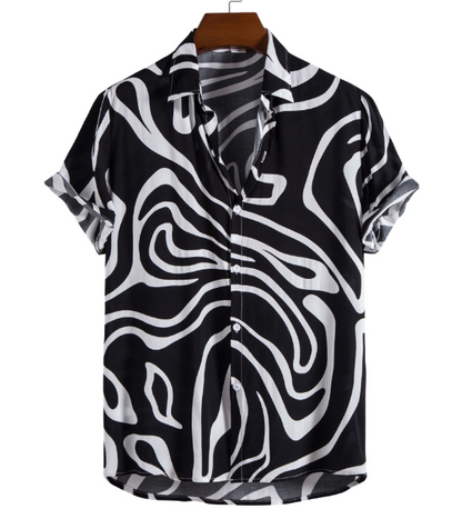 Hardfell | Elijah - casual short-sleeved shirt for spring