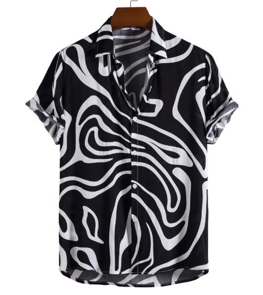 Hardfell | Elijah - casual short-sleeved shirt for spring