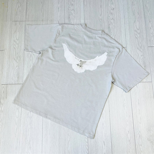 Hardfell | Luka's Frösche Treibgut streetwear vintage T-shirt with loose cut and pigeon print