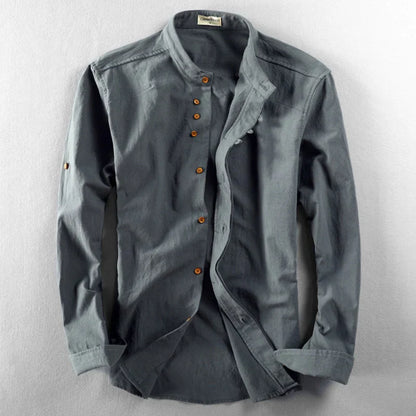 Hardfell | Japanese linen shirt in" Katana" style