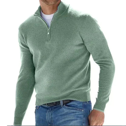 Hardfell | Tom Polo - stylish zipper sweater for men (italian design)