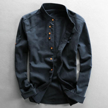 Hardfell | Japanese linen shirt in" Katana" style