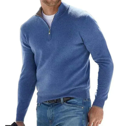 Hardfell | Tom Polo - stylish zipper sweater for men (italian design)