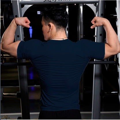 Hardfell | Luka's men's short-sleeved fitness T-shirt for sports and training in the gym