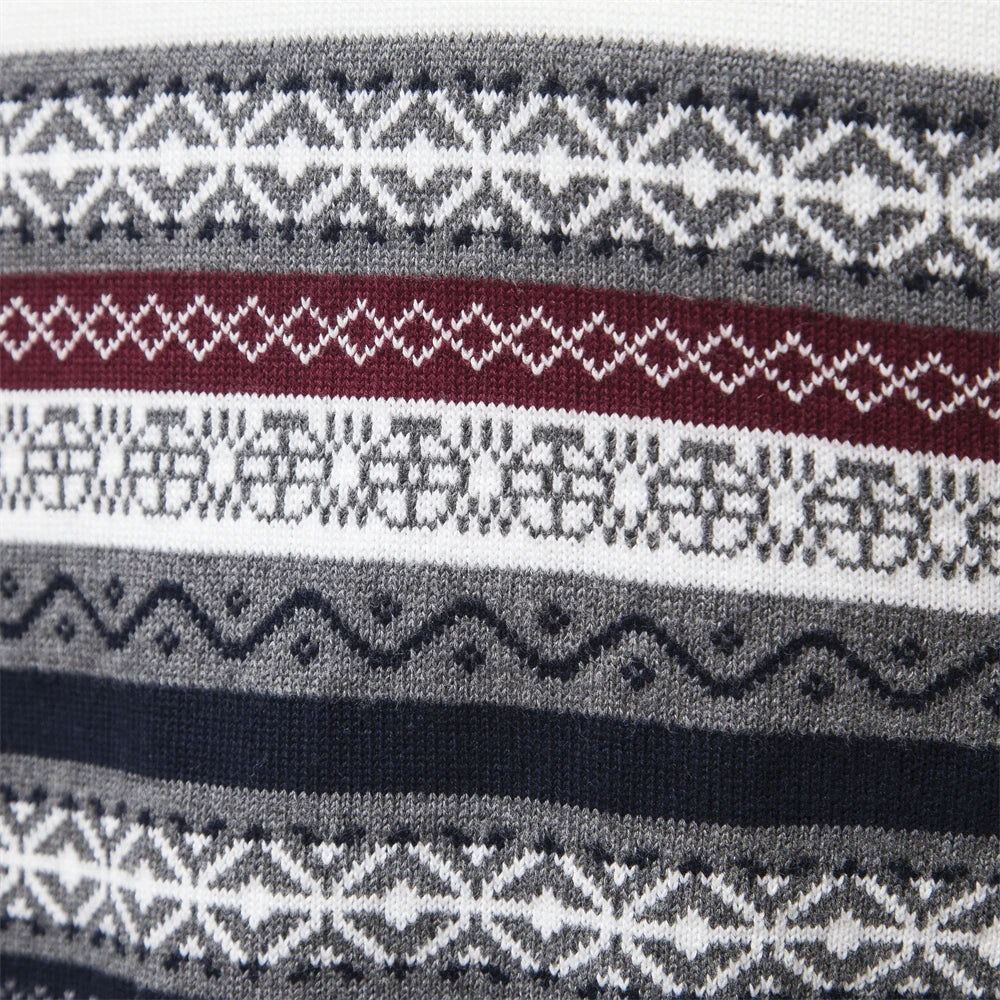 Hardfell | Sweater with retro pattern