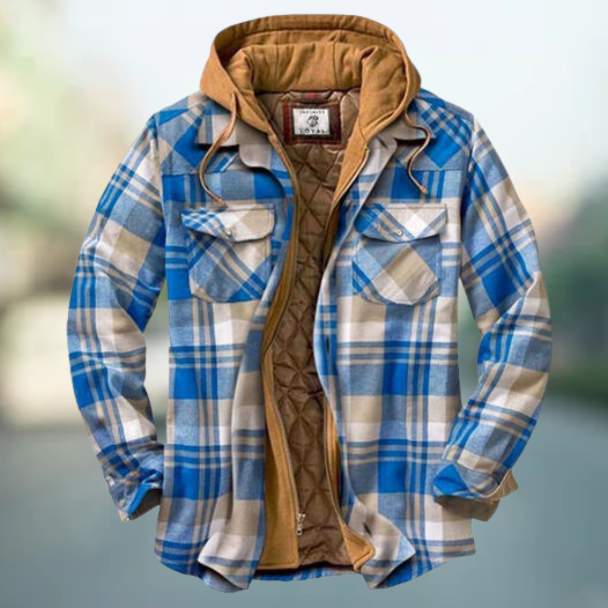 Hardfell | High quality plaid winter jacket for men