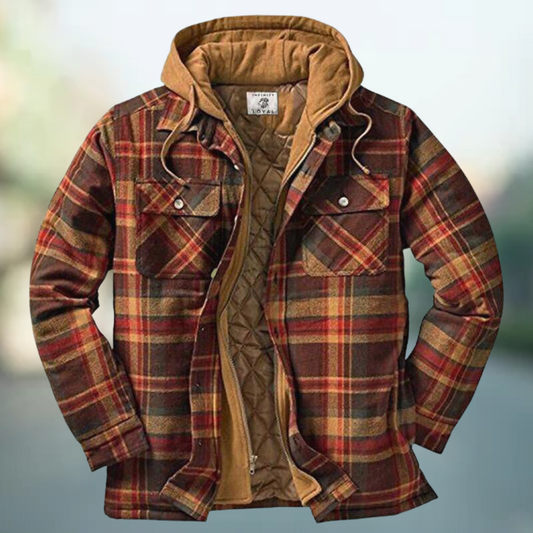 Hardfell | High quality plaid winter jacket for men