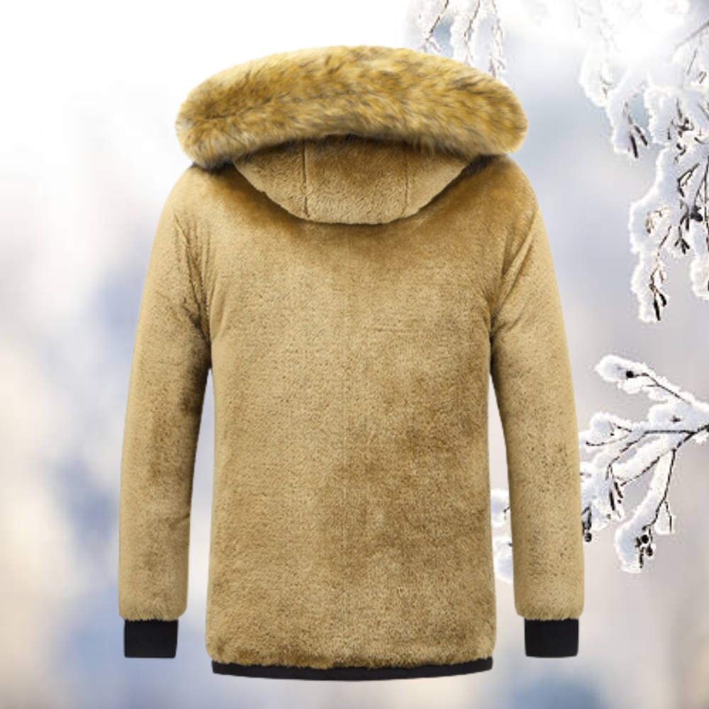 Hardfell | Parka with fur hood