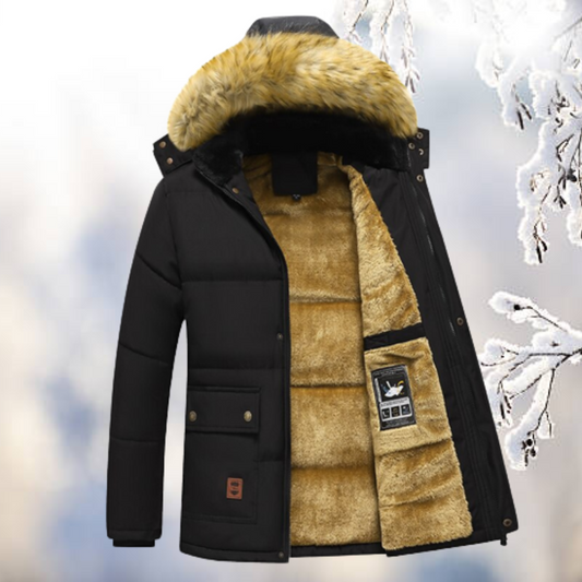 Hardfell | Parka with fur hood