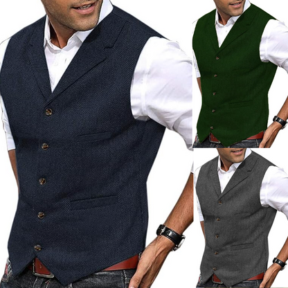 Hardfell | The stylish and unique traditional vest for men