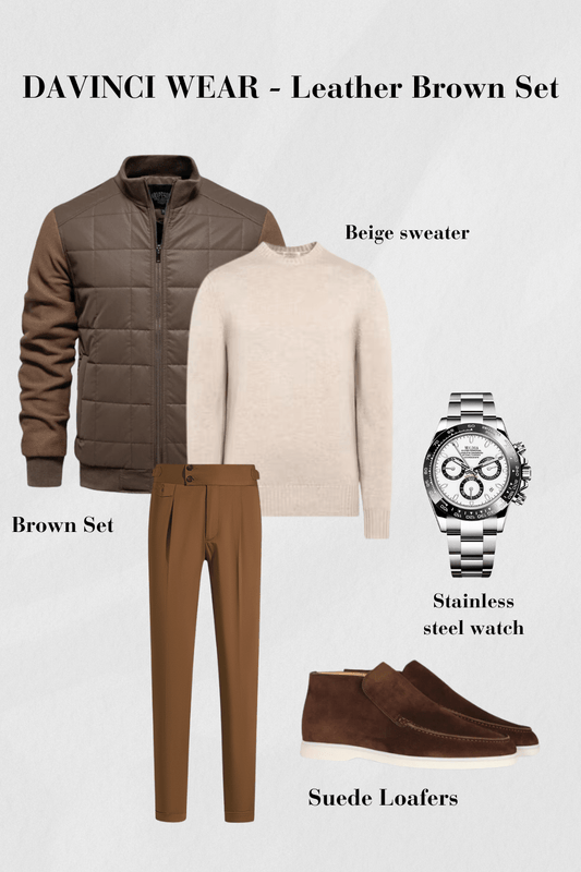 Hardfell | Leather Brown Set