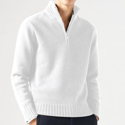 Hardfell | Men's fleece pullover with quarter zipper