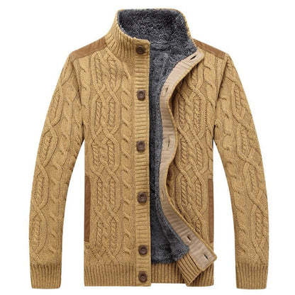 Hardfell | Men's cardigan with plush lining