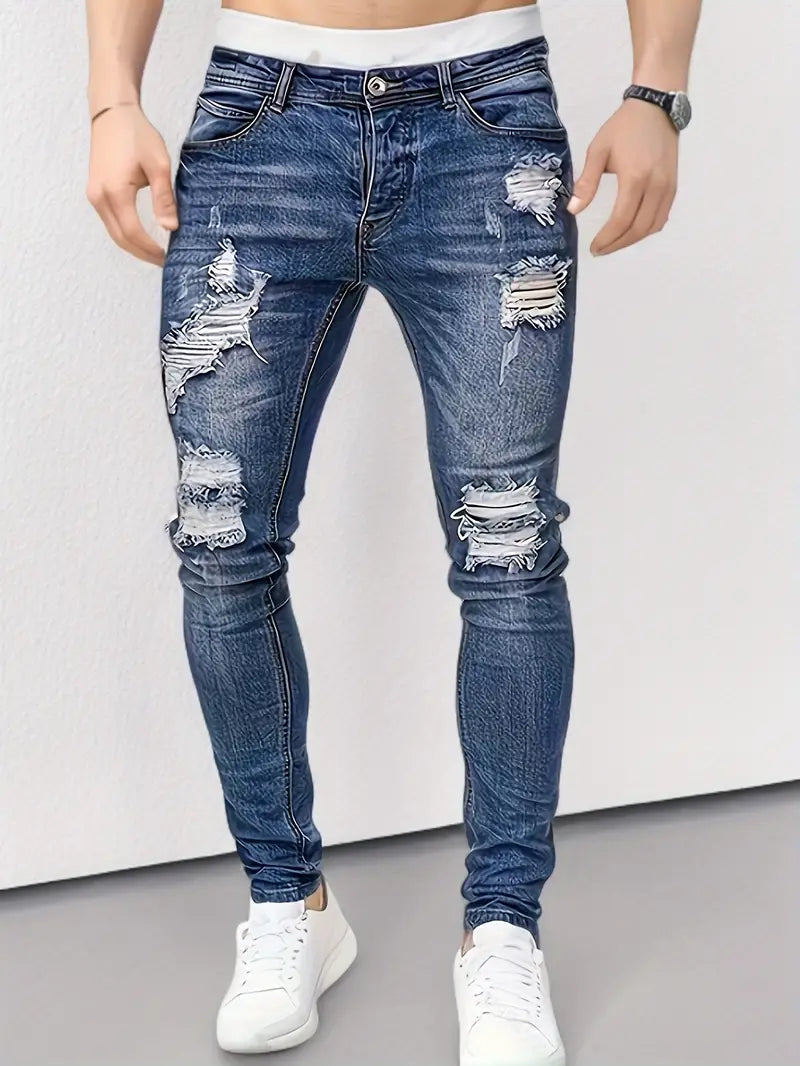 Hardfell | Gabriel - ripped, casual ripped jeans for men