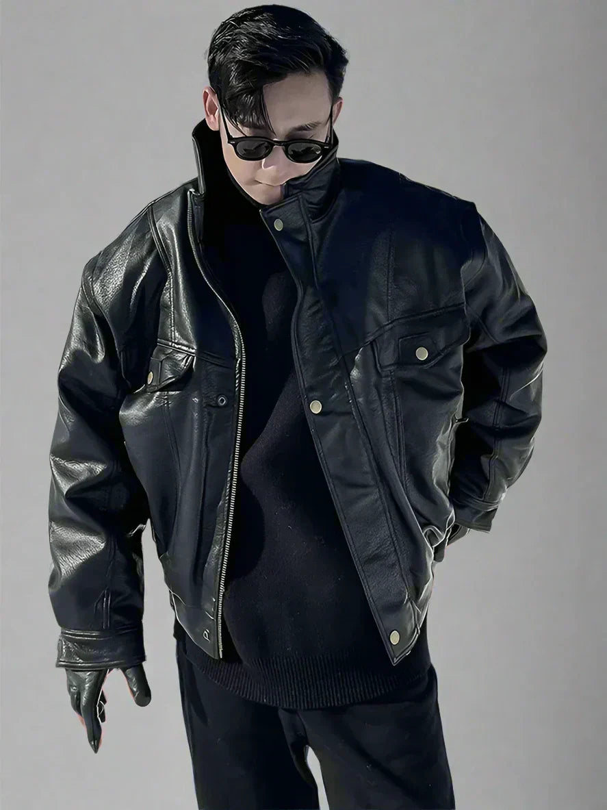 Hardfell | Amazing leather jacket for men