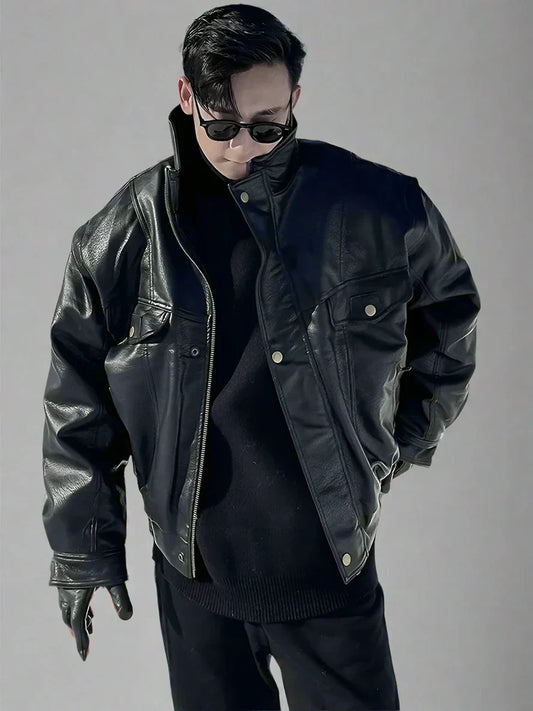 Hardfell | Amazing leather jacket for men