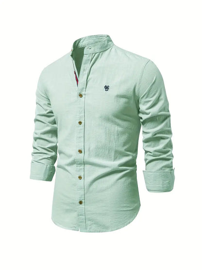 Hardfell | long sleeve shirt with buttons for spring