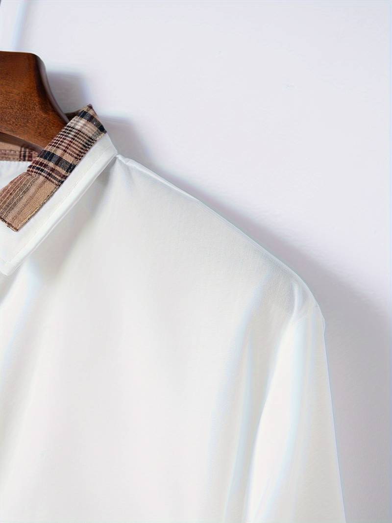 Hardfell | Liam - classic long sleeve shirt in check design