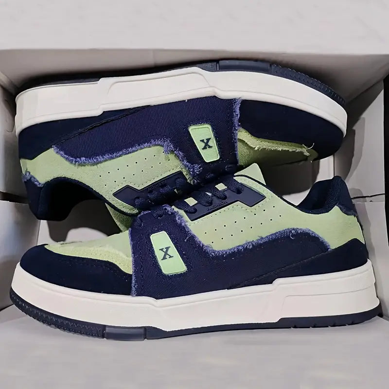 Hardfell | Tyler - color block low-top sneaker for men