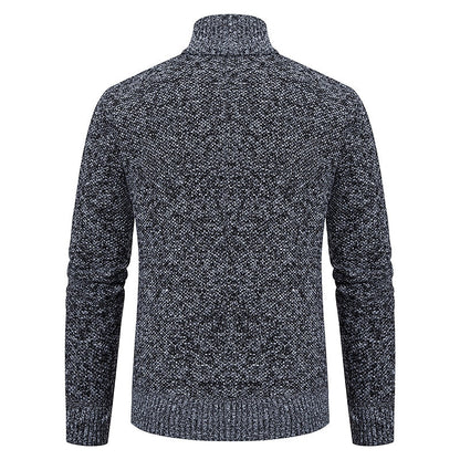 Hardfell | Stylish zipper knit sweater for men (Italian design)