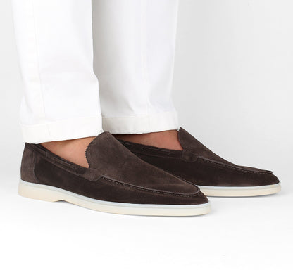 Hardfell | Warm Gray Yacht Loafers