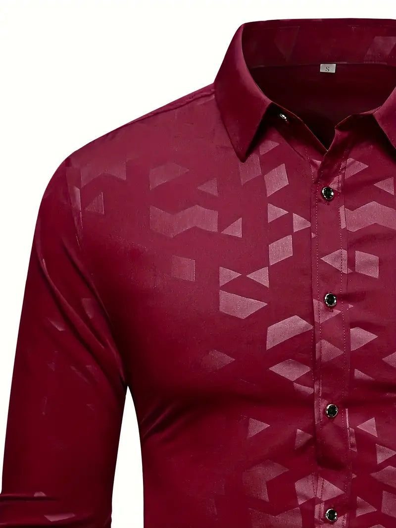 Hardfell | Matthew - long sleeve shirt with buttons for men