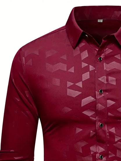 Hardfell | Matthew - long sleeve shirt with buttons for men