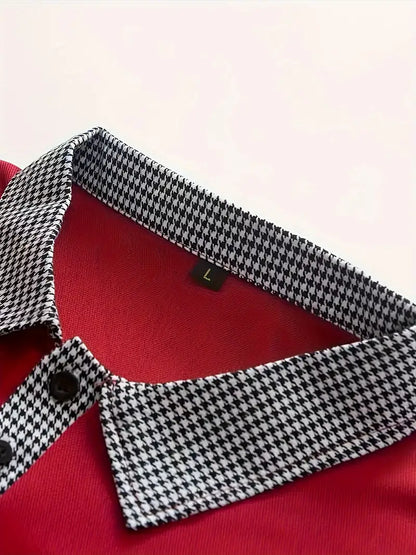 Hardfell | Ethan - classic long sleeve polo shirt for spring