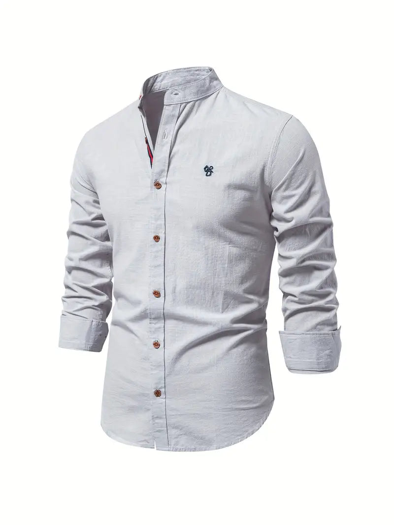 Hardfell | long sleeve shirt with buttons for spring